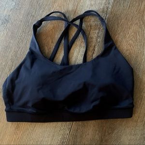 Lululemon cross back strap yoga sports bra